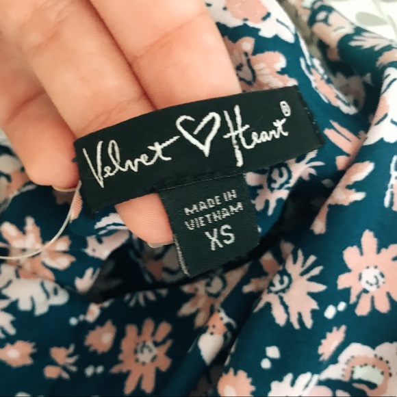 Blue Floral Dress - Picture 4 of 4